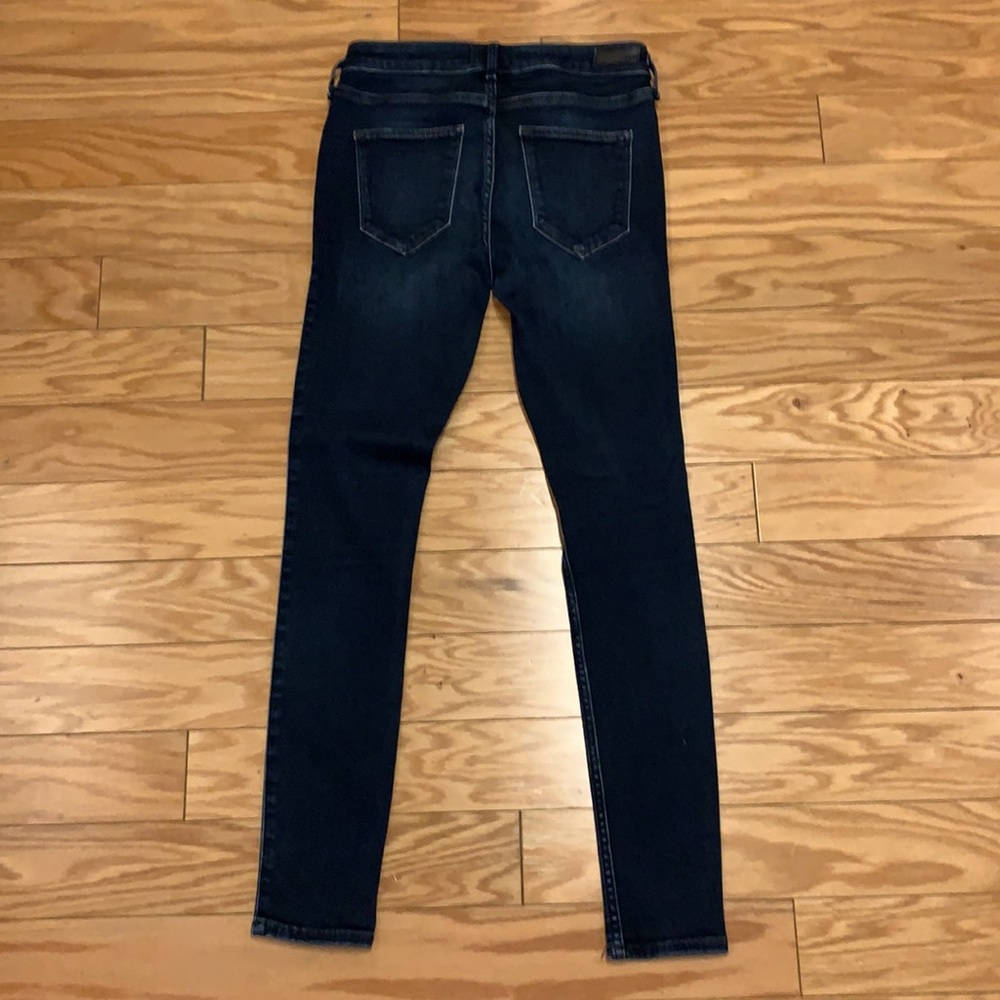 Abercrombie Harper Jean Legging - Dark Wash - Picture 6 of 6